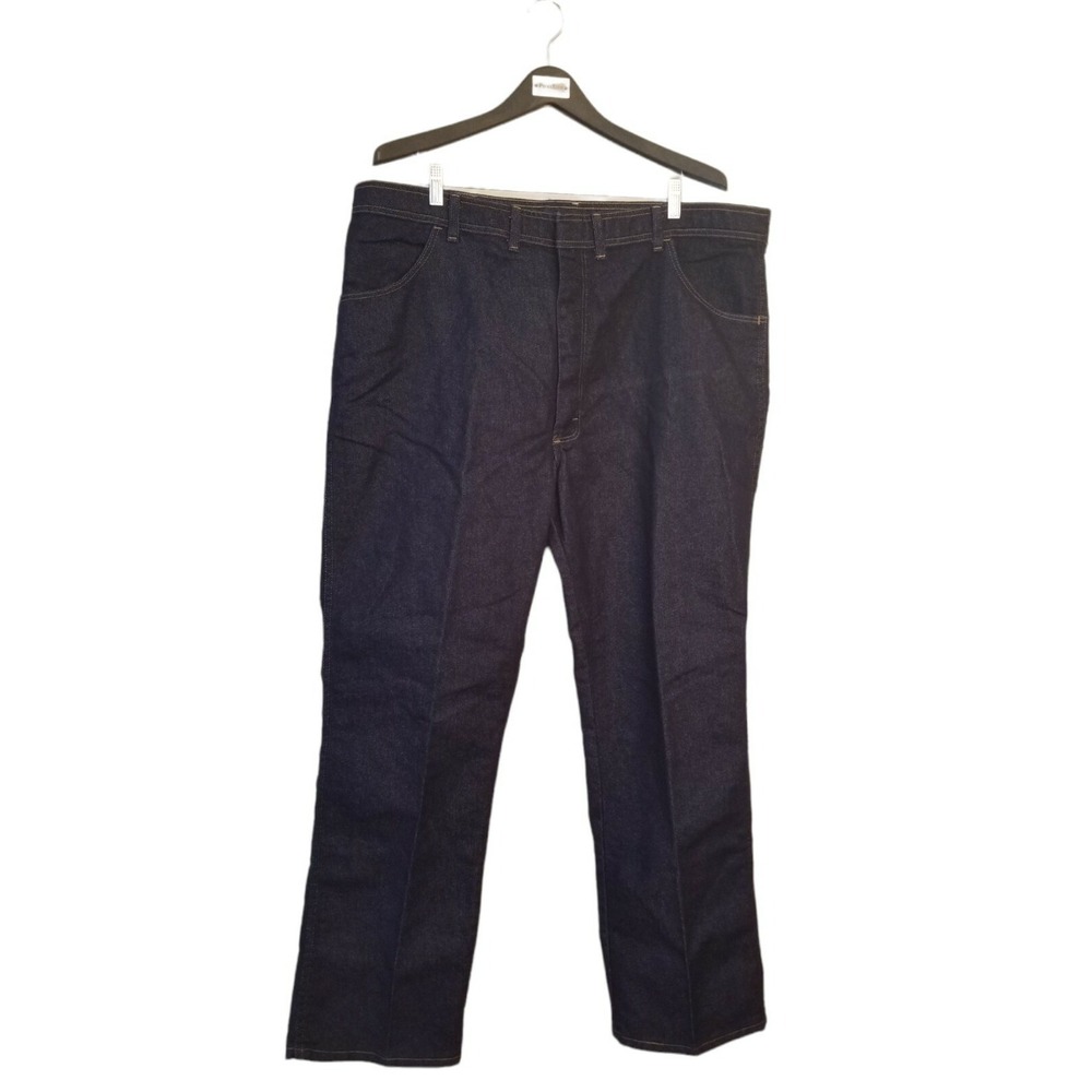 Wrangler Blue Boot Cut Jeans‎ Regular Fit Denim Men's Size 44X32